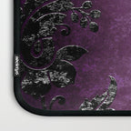 Embossed Black Velvet 04 Laptop Sleeve Gallery Image 3