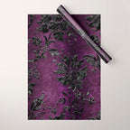 Embossed Black Velvet 04 Wrapping Paper Gallery Image 1