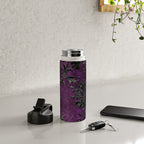 Embossed Black Velvet 04 Water Bottle Gallery Image 4