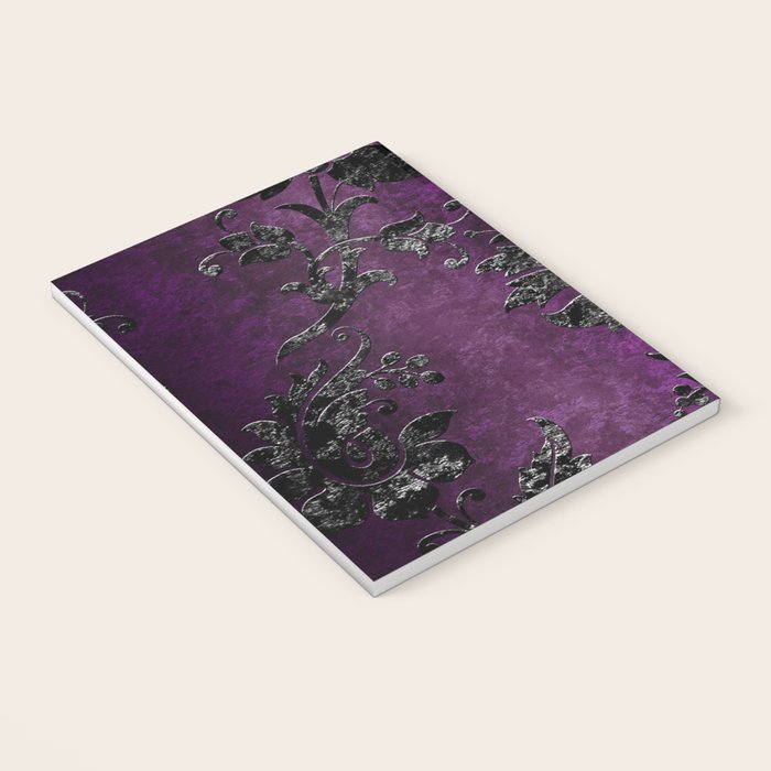Embossed Black Velvet 04 Notebook Gallery Image 3