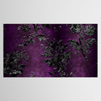 Embossed Black Velvet 04 Tablecloth Gallery Image 2