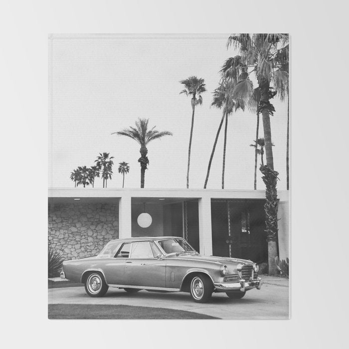 Palm Springs Classic Throw Blanket Gallery Image 2