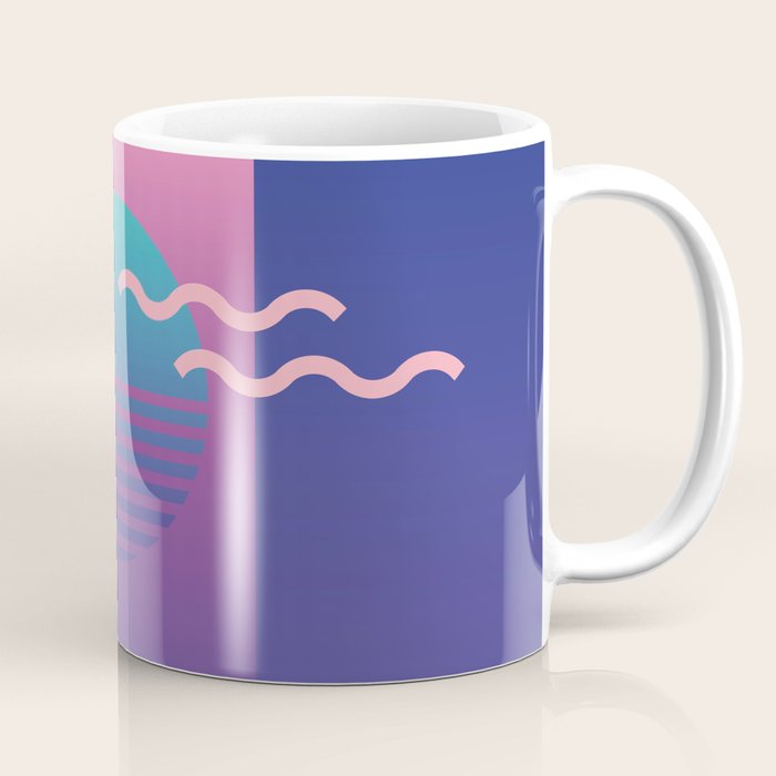 Memphis Pattern 36 / 80s - 90s Retro Coffee Mug Gallery Image 1