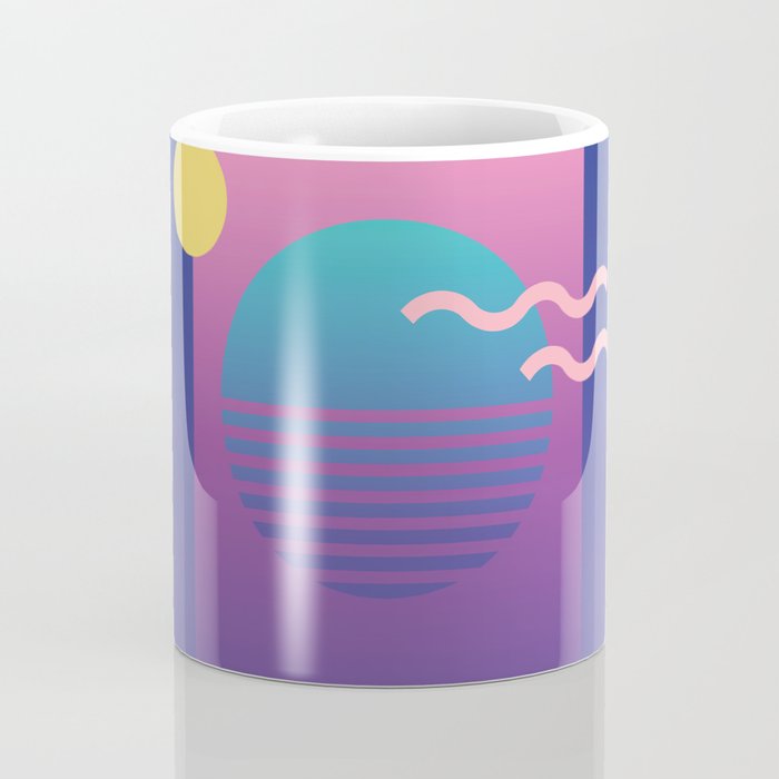 Memphis Pattern 36 / 80s - 90s Retro Coffee Mug Gallery Image 4