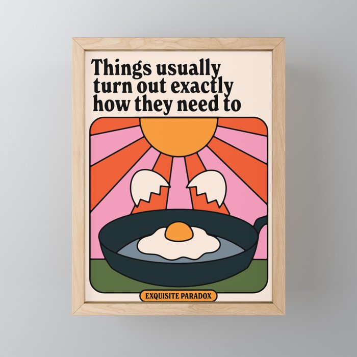 Eggsactly Mini Art Print Gallery Image 1