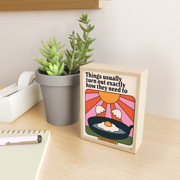 Eggsactly Mini Art Print Gallery Image 2