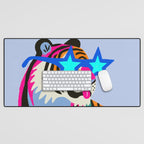 Star tiger Desk Mat Gallery Image 1