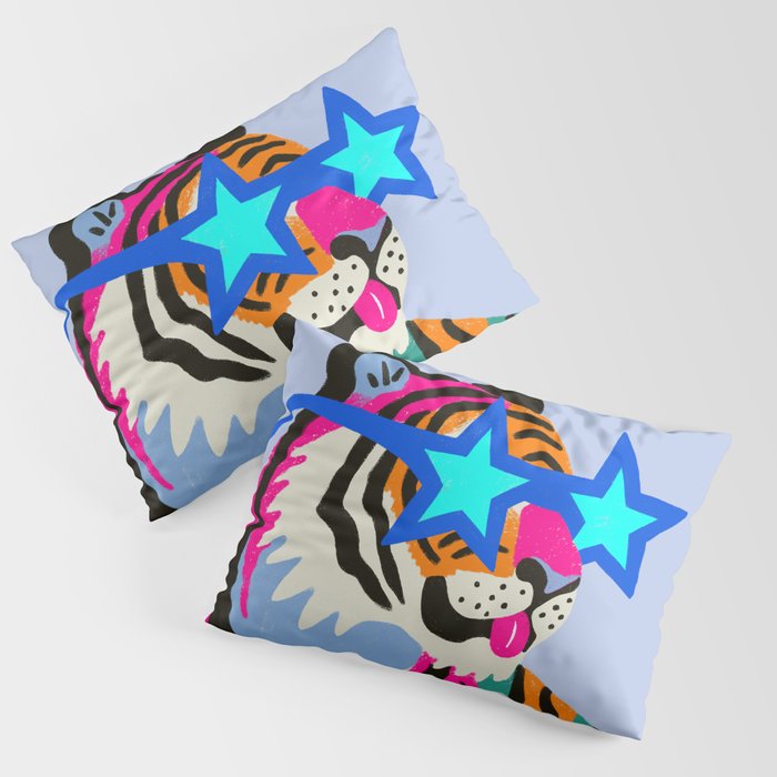Star tiger Pillow Sham Gallery Image 3