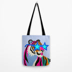 Star tiger Tote Bag Gallery Image 2