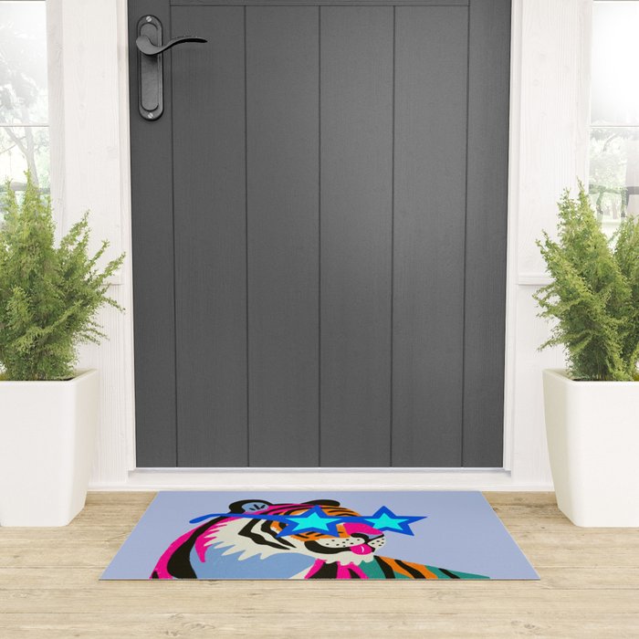 Star tiger Welcome Mat Gallery Image 3