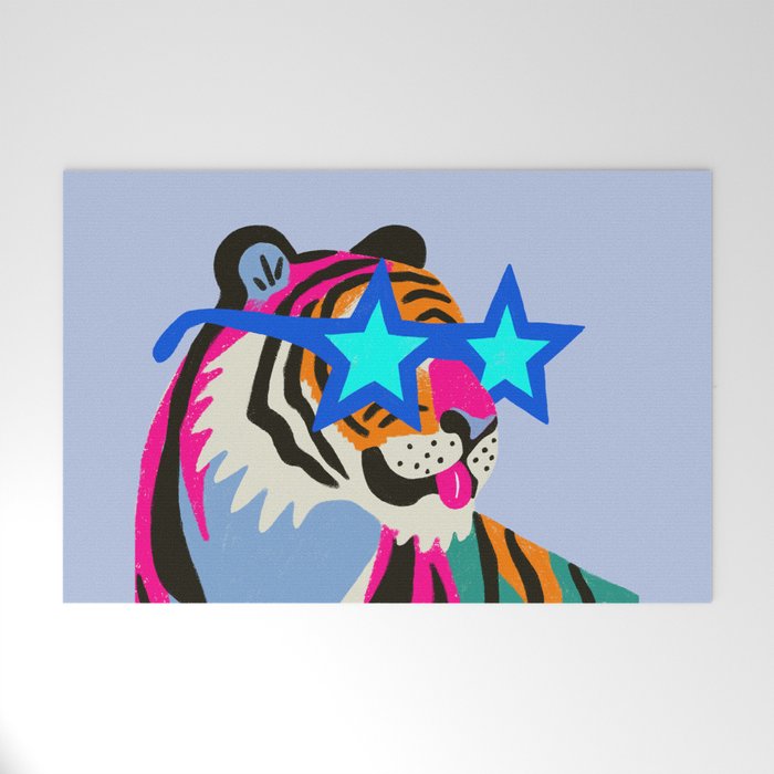 Star tiger Welcome Mat Gallery Image 1