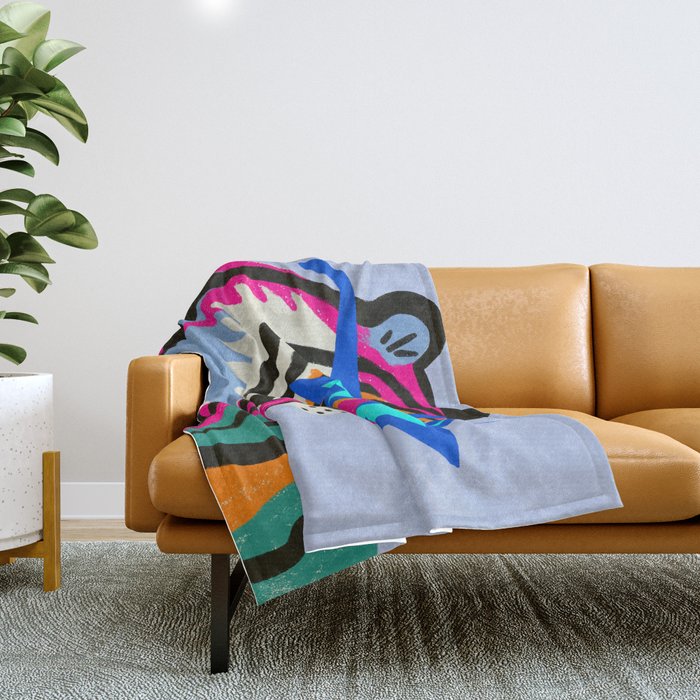 Star tiger Throw Blanket Gallery Image 1