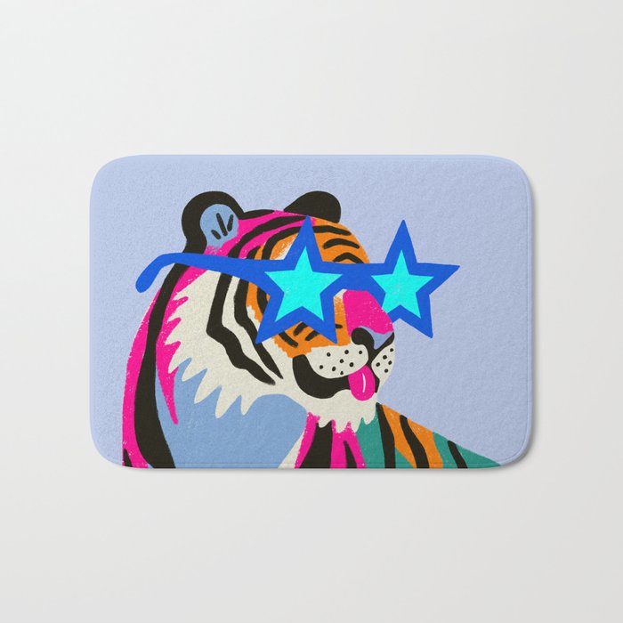 Star tiger Bath Mat Gallery Image 1