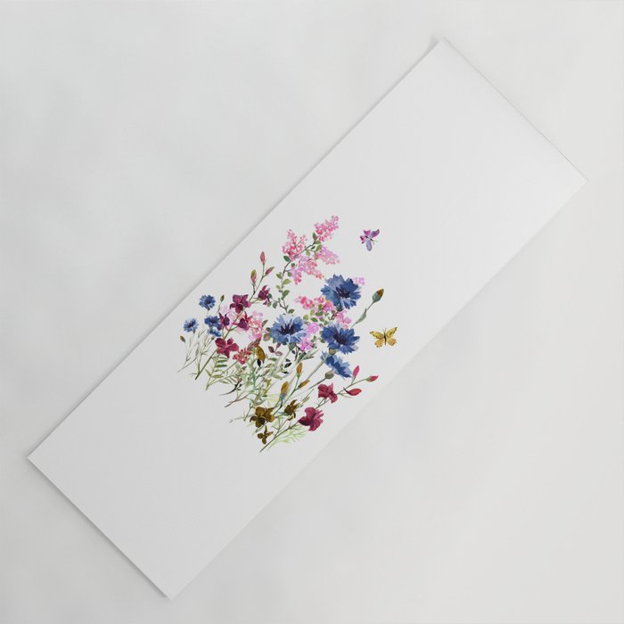 Wildflowers IV Yoga Mat Gallery Image 1