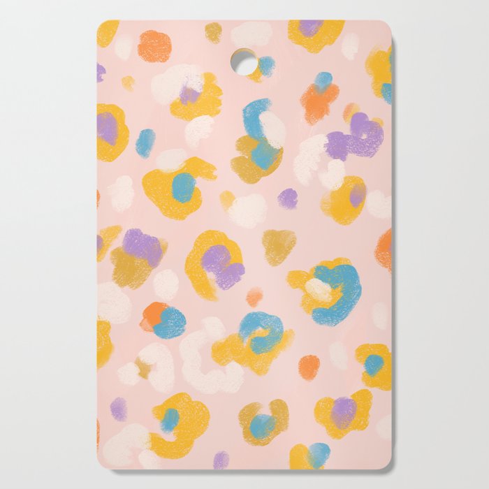 Spring Leopard Cutting Board Gallery Image 1