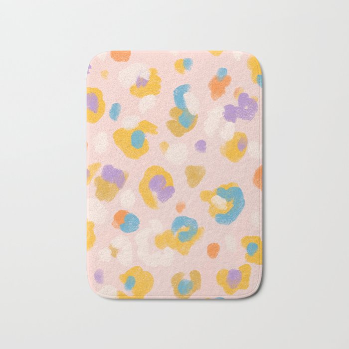 Spring Leopard Bath Mat Gallery Image 1