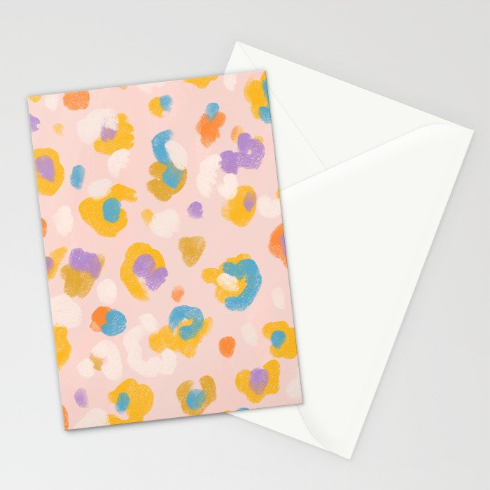 Spring Leopard Stationery Card Gallery Image 2