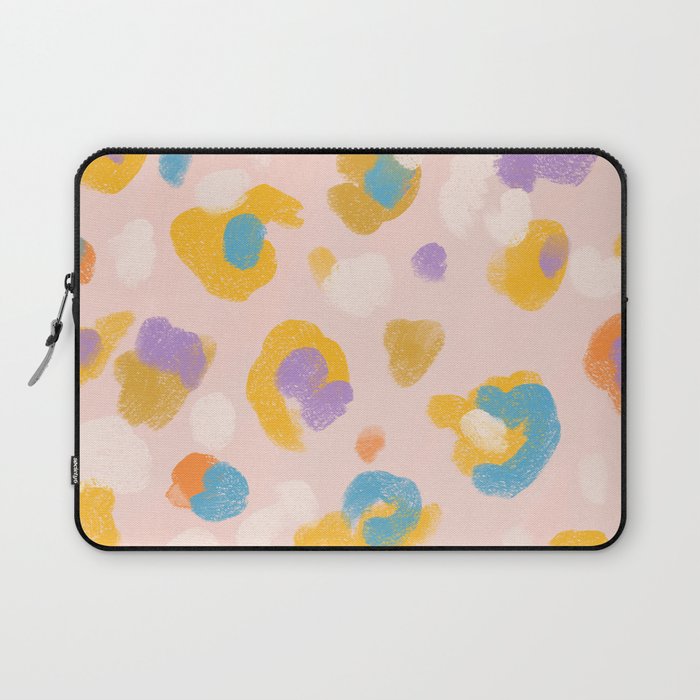 Spring Leopard Laptop Sleeve Gallery Image 1