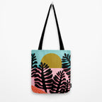 B.F.F. - throwback 80s style memphis design neon art print hipster brooklyn palm springs resort patt Tote Bag Gallery Image 2