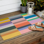 Lines 73 Outdoor Rug Gallery Image 2