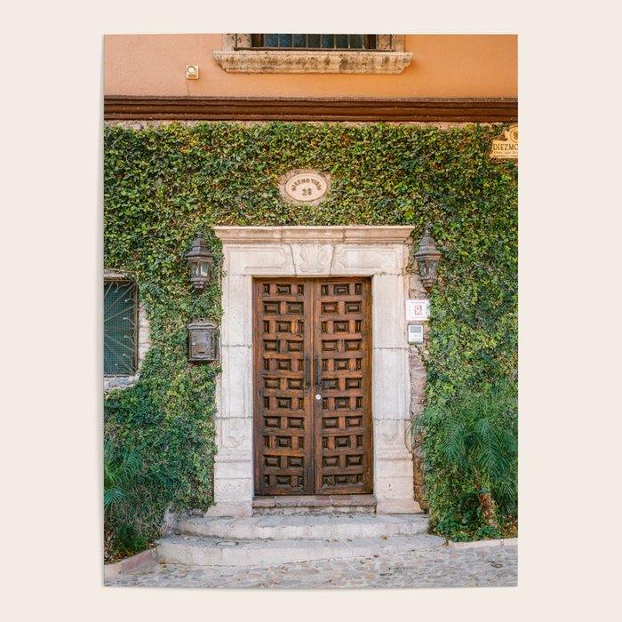 Mexico | The botanical door San Miguel de Allende Poster Gallery Image 4