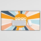Good Vibes Sunshine Desk Mat Gallery Image 1