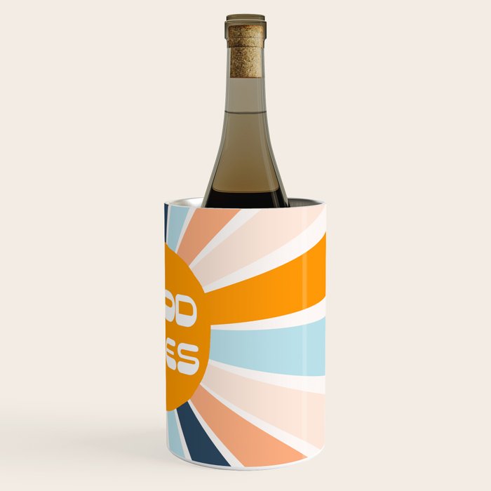 Good Vibes Sunshine Wine Chiller Gallery Image 3