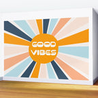 Good Vibes Sunshine Wall Mural Gallery Image 2
