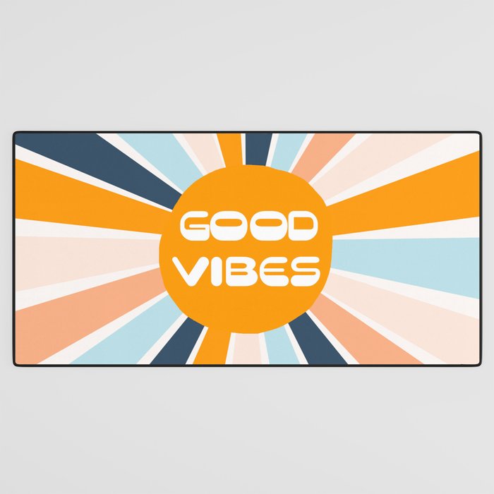 Good Vibes Sunshine Desk Mat Gallery Image 3