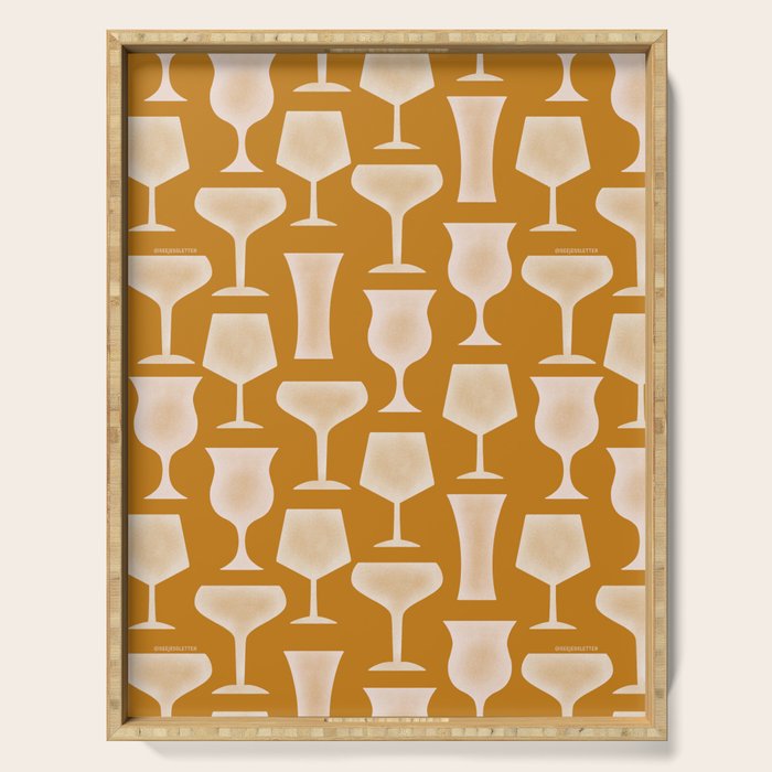 Cocktail Glasses - Amalfi Coast Cocktails Serving Tray Gallery Image 1