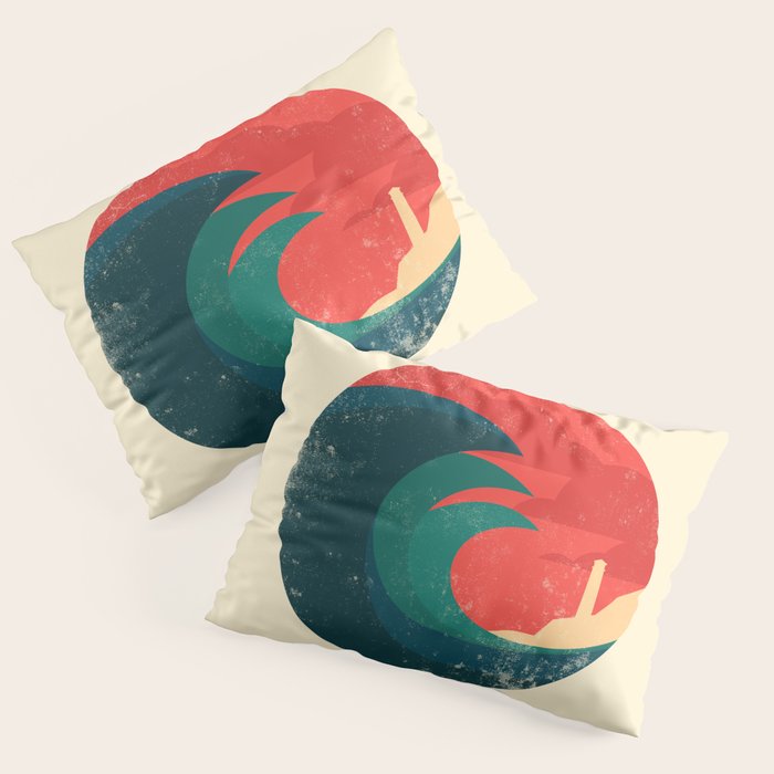 The wild ocean Pillow Sham Gallery Image 3