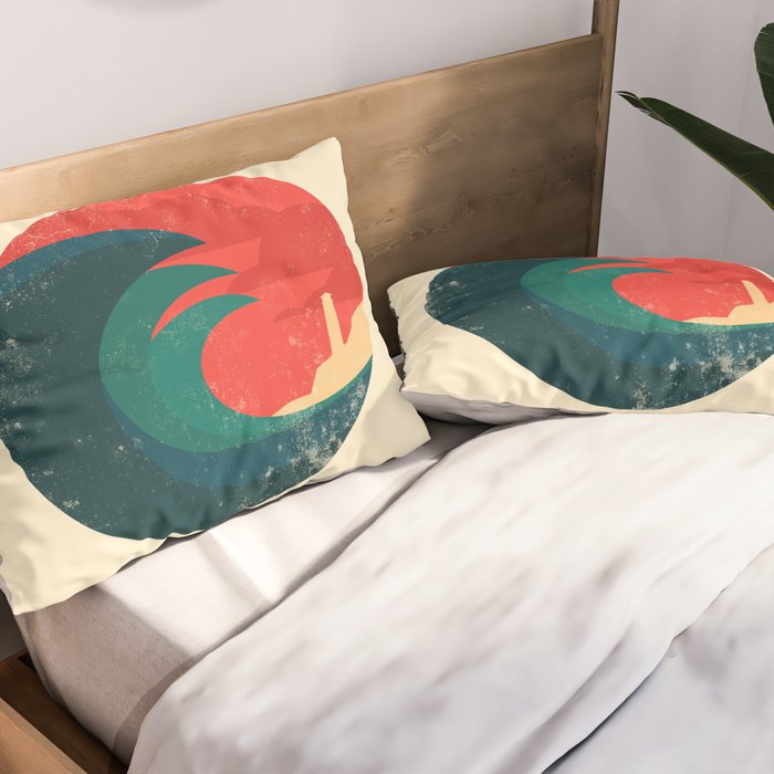 The wild ocean Pillow Sham Gallery Image 2