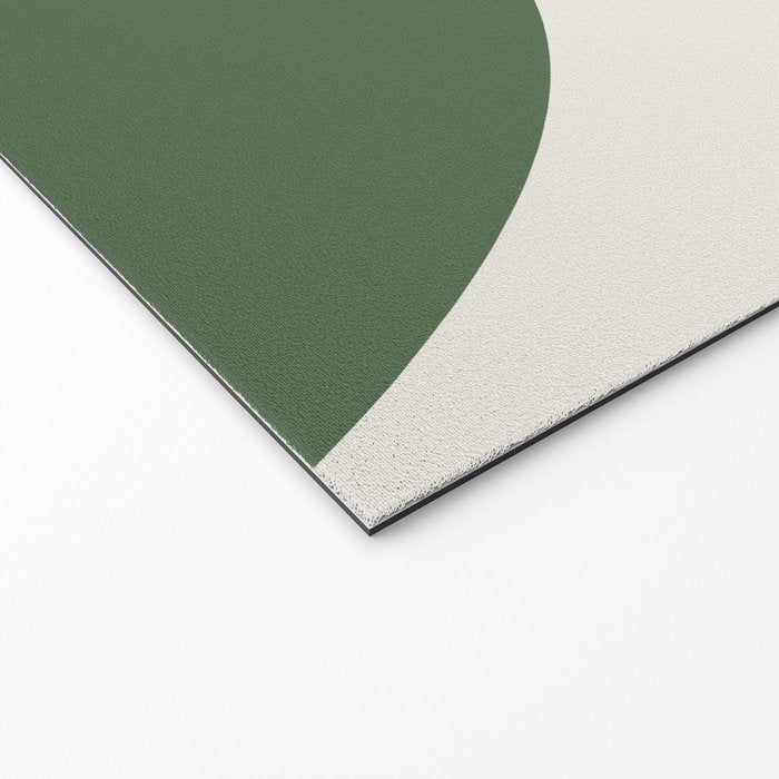 Bold Geometric Shapes Maximalism XIII Green Welcome Mat Gallery Image 2