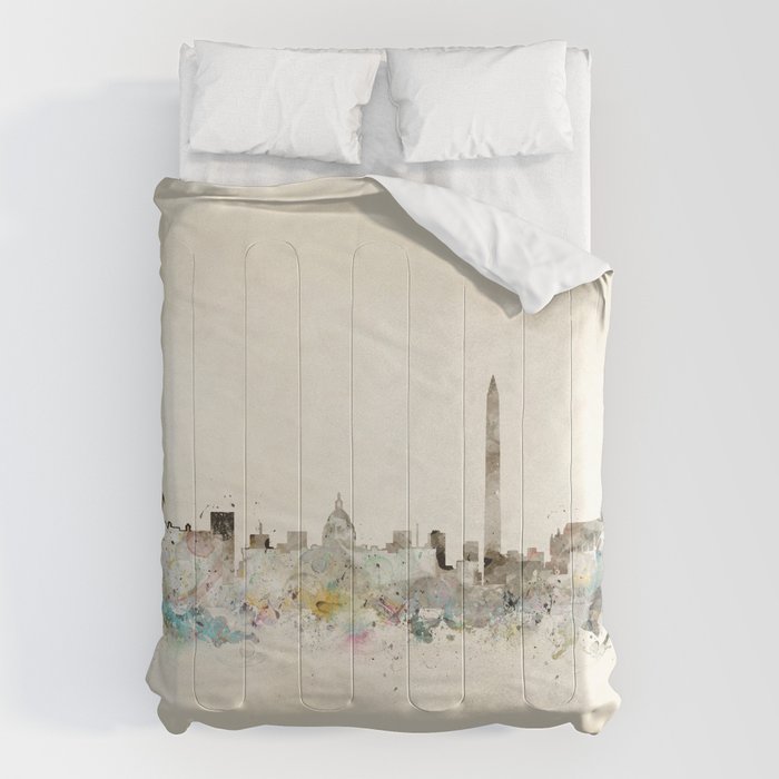 washington dc skyline Comforter Gallery Image 6