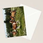 Spring Horse Run Stationery Card Gallery Image 2