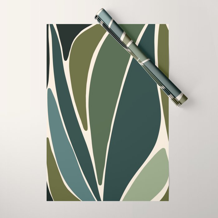 Evolve - Modern Abstract Print Wrapping Paper Gallery Image 1