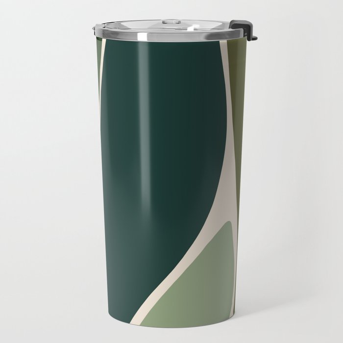 Evolve - Modern Abstract Print Travel Mug Gallery Image 2