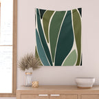 Evolve - Modern Abstract Print Wall Tapestry Gallery Image 2