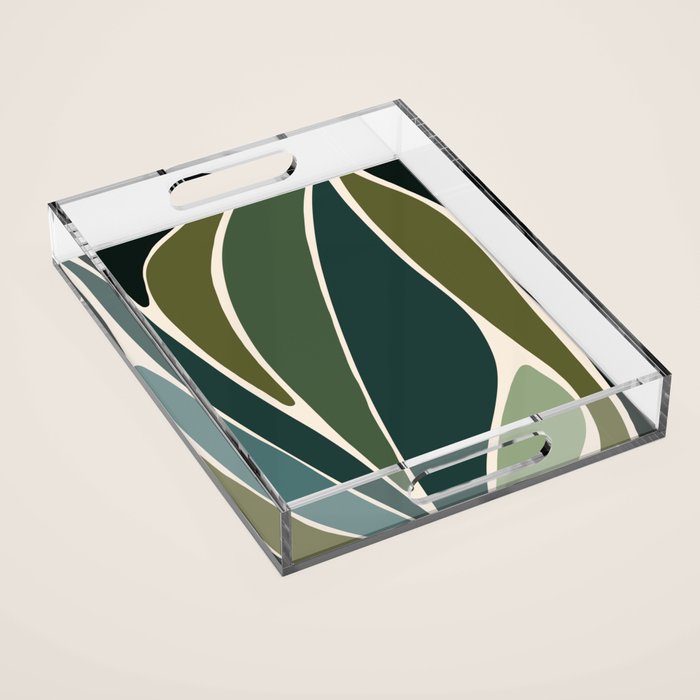 Evolve - Modern Abstract Print Acrylic Tray Gallery Image 1