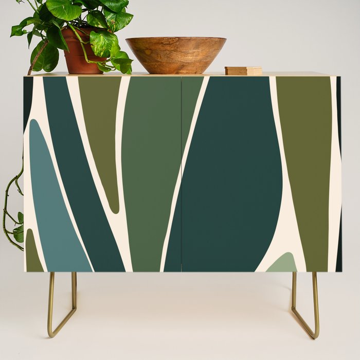 Evolve - Modern Abstract Print Credenza Gallery Image 1