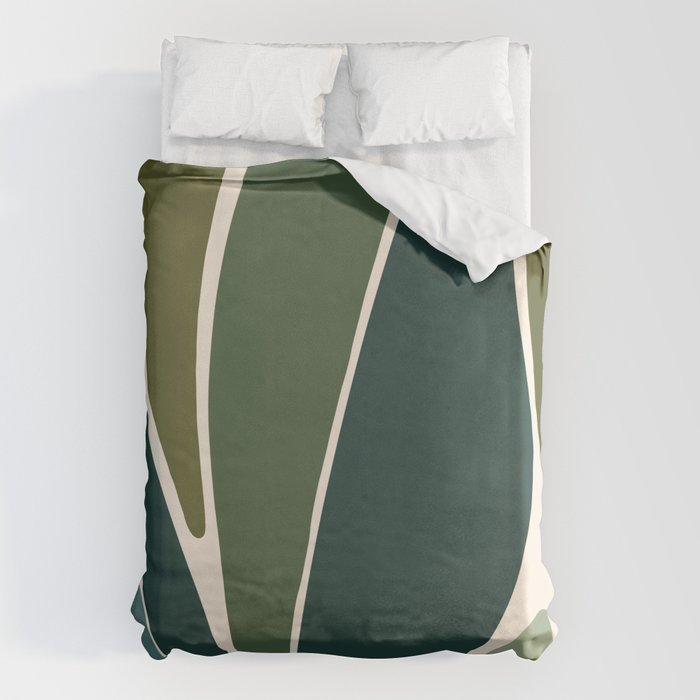 Evolve - Modern Abstract Print Duvet Cover Gallery Image 1