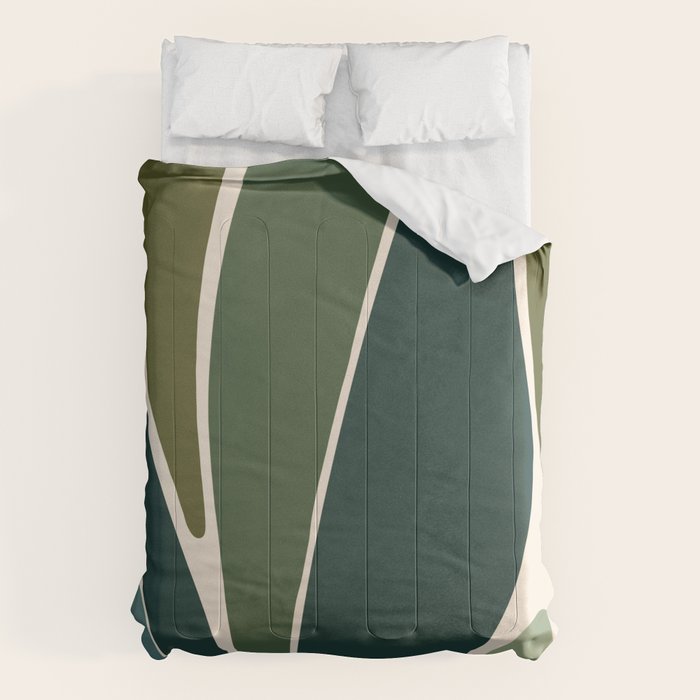 Evolve - Modern Abstract Print Comforter Gallery Image 6