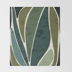 Evolve - Modern Abstract Print Throw Blanket Gallery Image 2