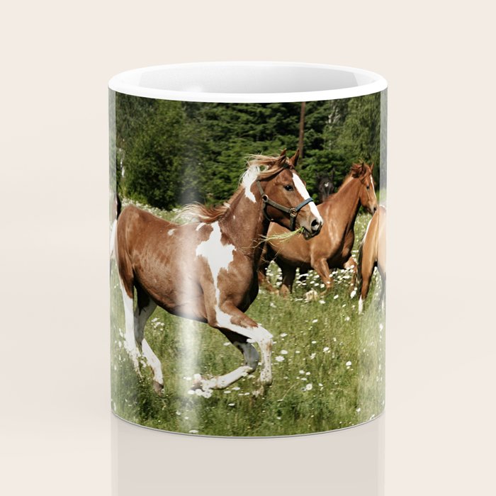 Spring Horse Run Coffee Mug Gallery Image 4