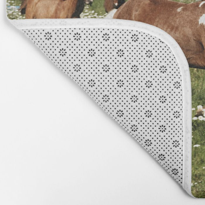 Spring Horse Run Bath Mat Gallery Image 2