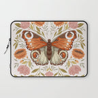 William Morris Inspired Butterfly Laptop Sleeve Gallery Image 1