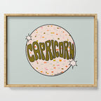 Capricorn Disco Ball Serving Tray Gallery Image 1