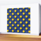 BALLS Tennis - hard court - pattern Wall Mural Gallery Image 2