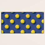 BALLS Tennis - hard court - pattern Desk Mat Gallery Image 3