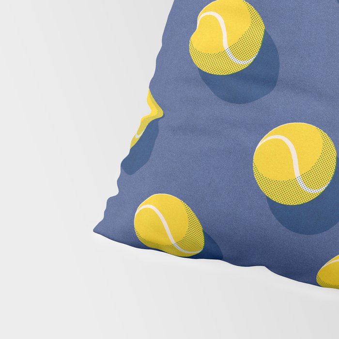 BALLS Tennis - hard court - pattern Pillow Sham Gallery Image 4